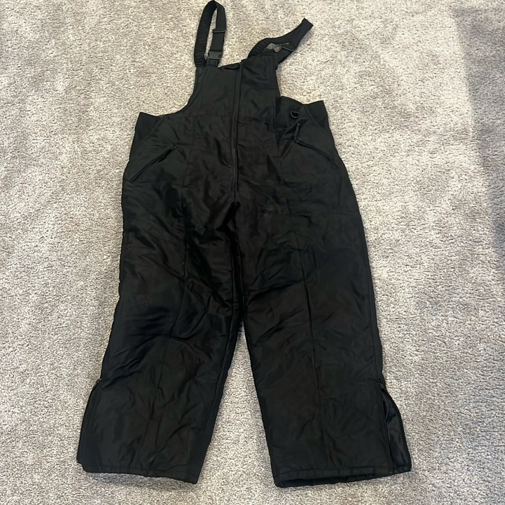 Alpine Trail, men’s XL black snow bibs